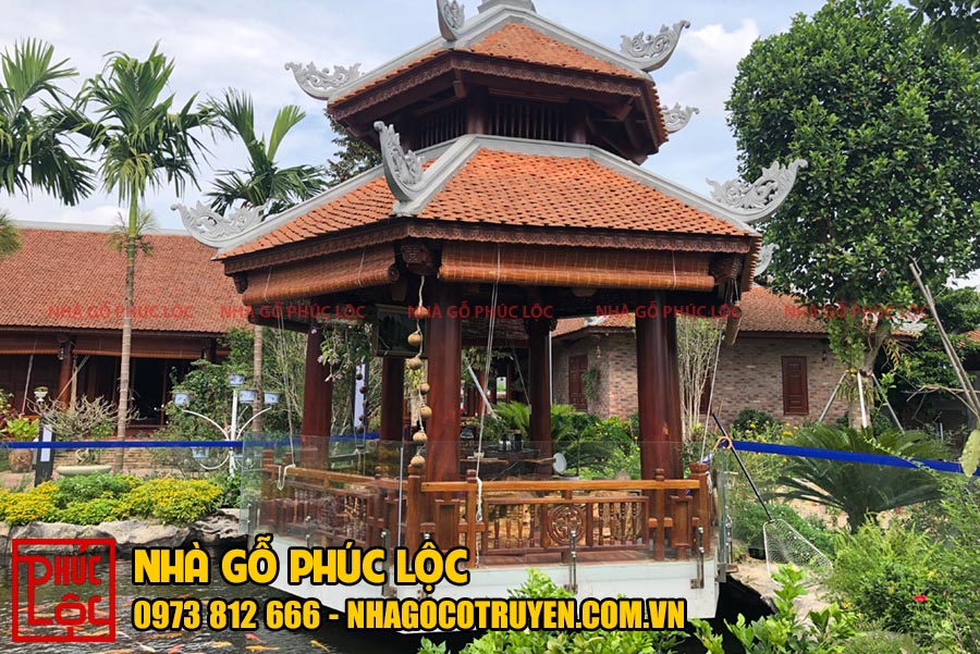 Nhà Lục Giác Gỗ Dừa  Vườn Nhà Đẹp