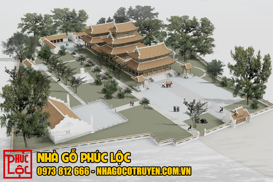 Dự án thiết kế chùa Long Hòa Bình Định