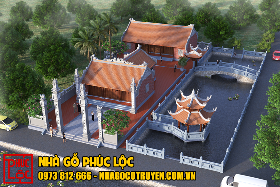 Dự án thiết kế đền thờ tại Thái Bình