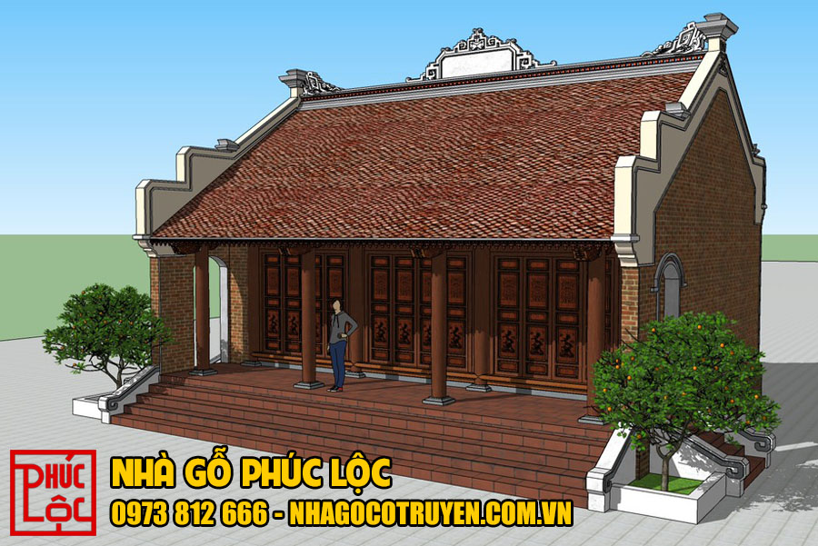 Mẫu thiết kế nhà gỗ 3 gian trên tầng  Kiến Trúc Phúc Lộc  Facebook
