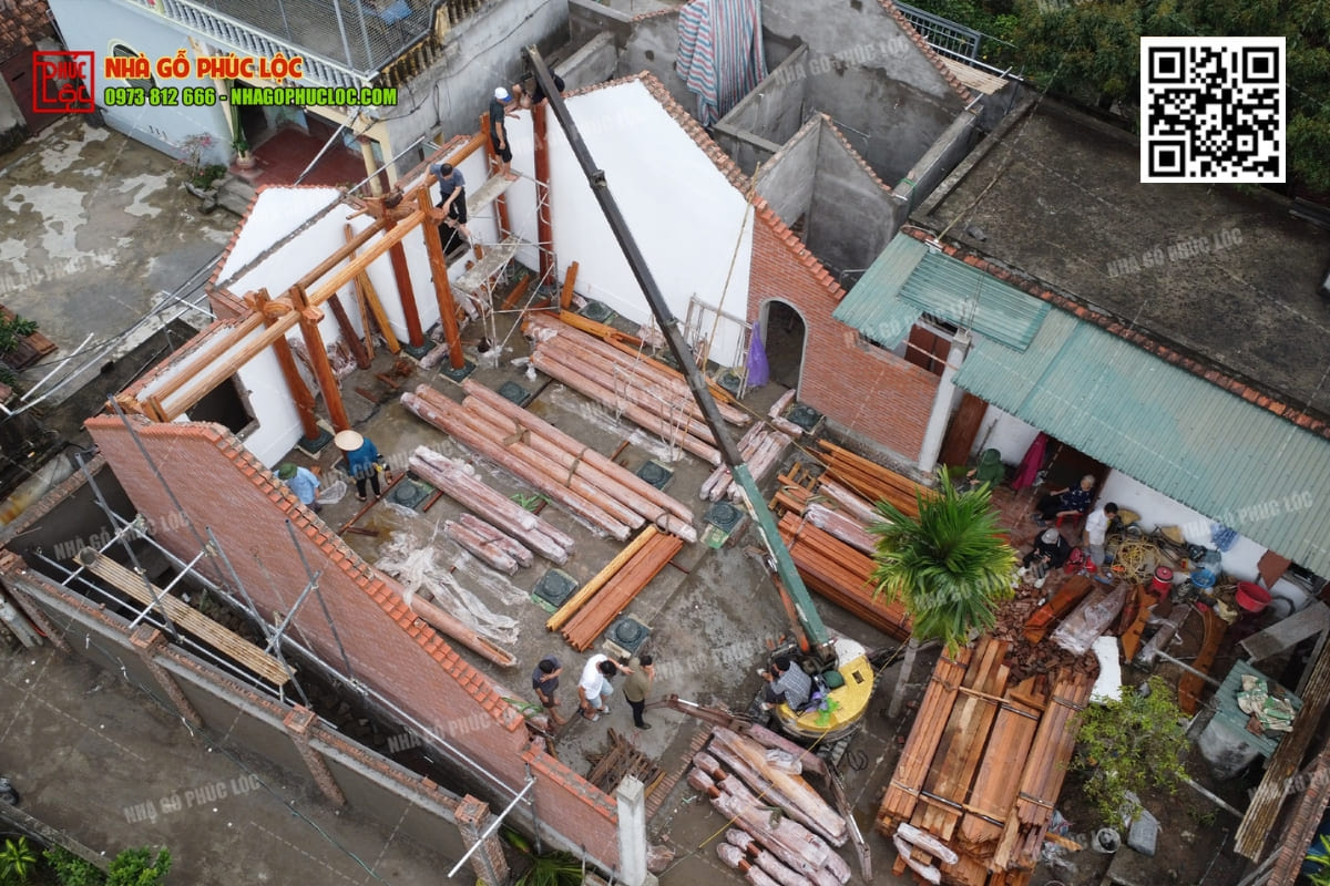 Giới thiệu đơn vị thi công nhà gỗ chuyên nghiệp - Nhà gỗ Phúc Lộc