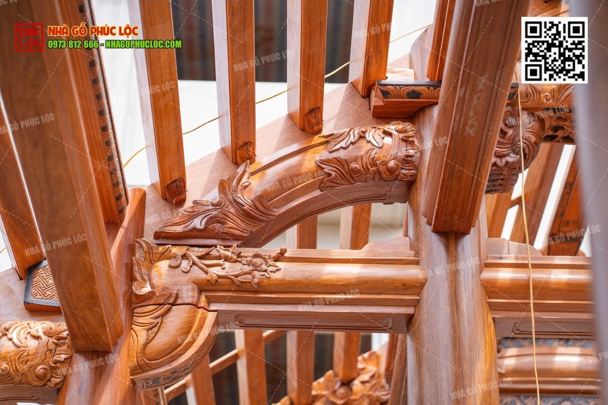 Hệ thống liên kết mộng gỗ không dùng đinh sắt