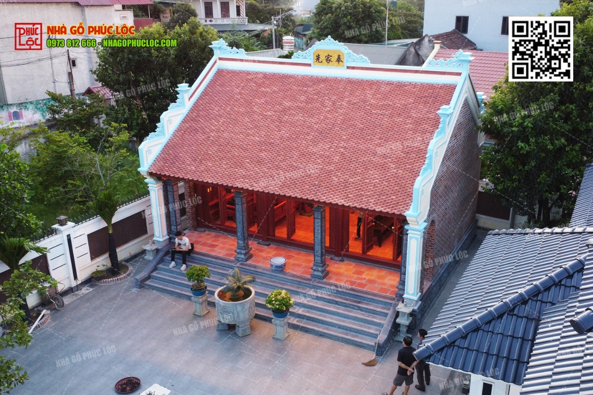 Tổng quan các hạng mục thi công nhà gỗ cổ truyền