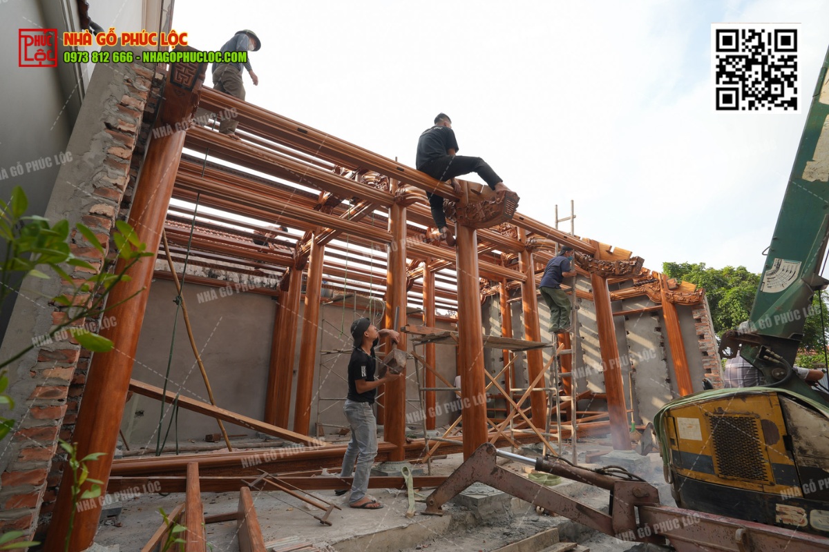Thợ làm nhà gỗ ảnh hưởng thế nào đến chất lượng công trình?
