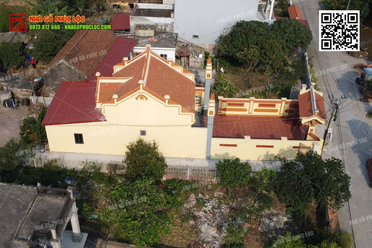 Quy mô và diện tích nhà gỗ