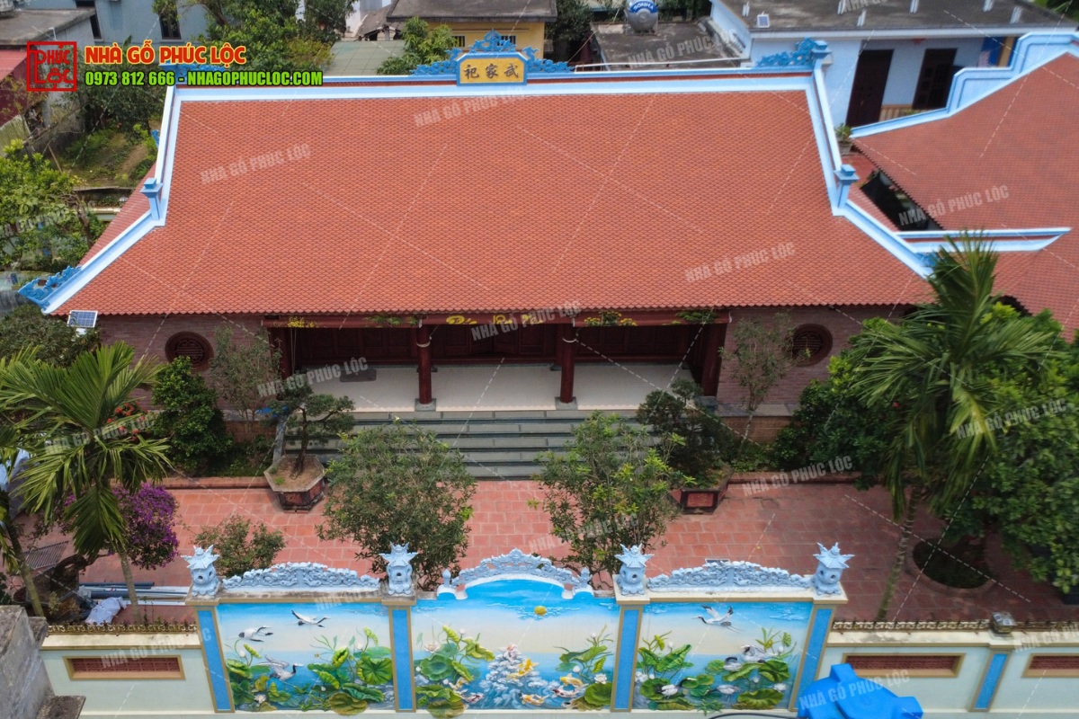 Mái ngói đặc trưng