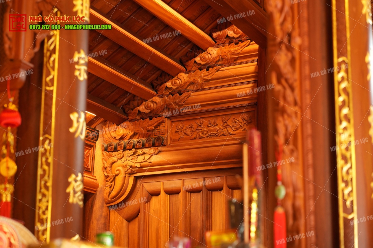 Nghệ thuật chạm khắc tinh xảo