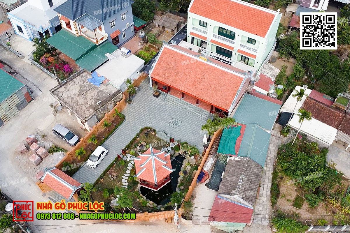 Không gian mở gần gũi với thiên nhiên