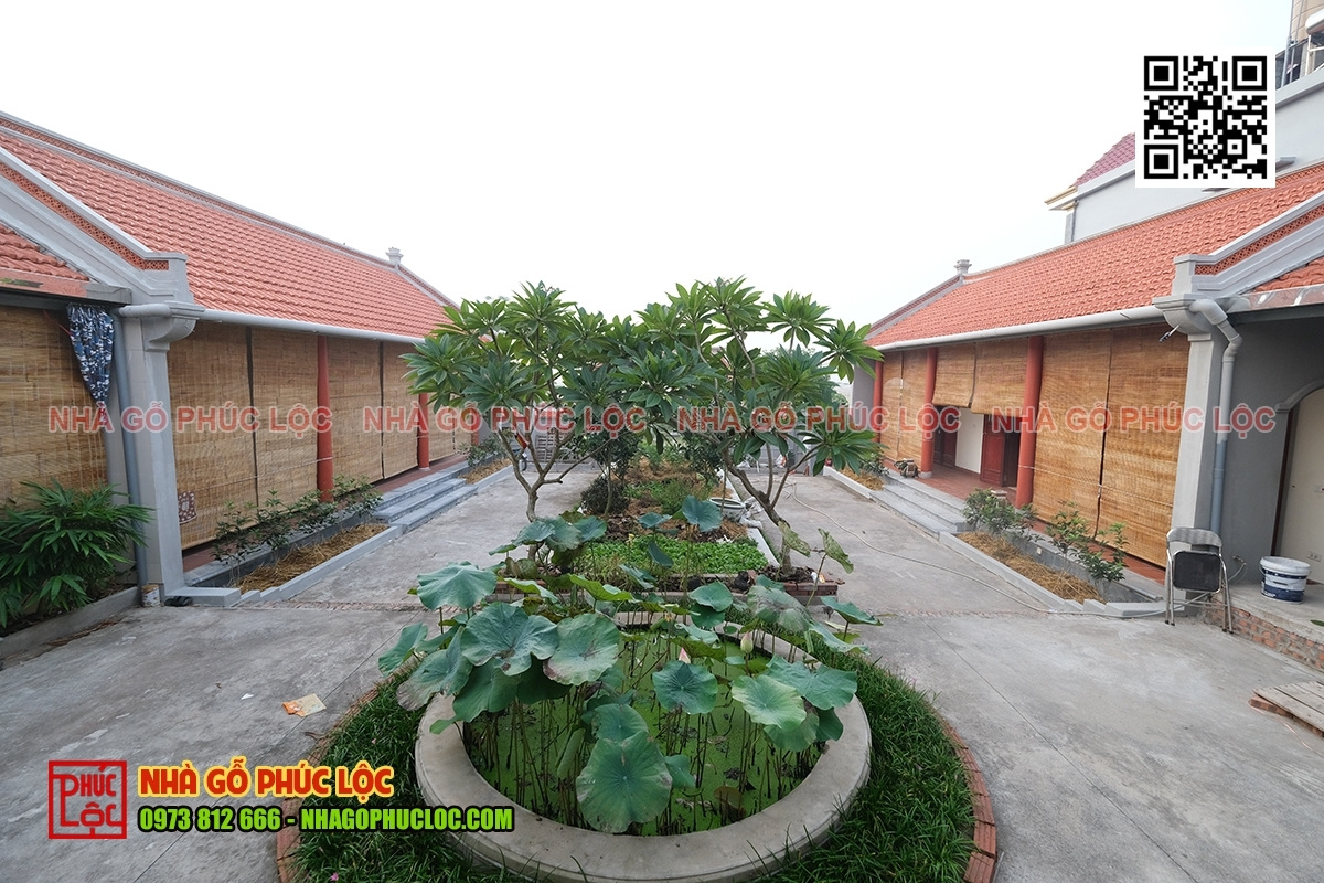 Giải pháp bố trí không gian trong nhà tam hợp viện